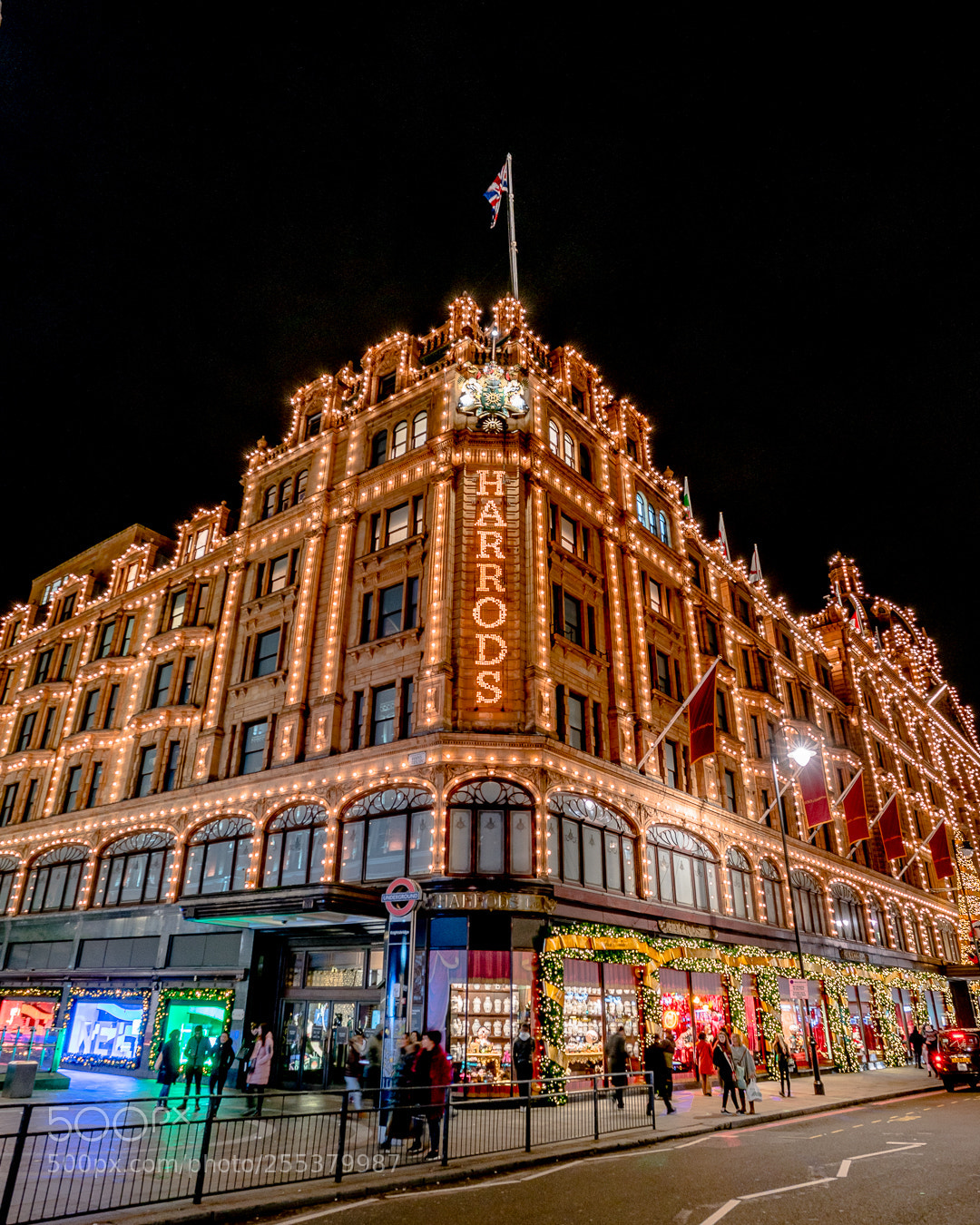 Sony a7R II sample photo. Christmas lights in london photography