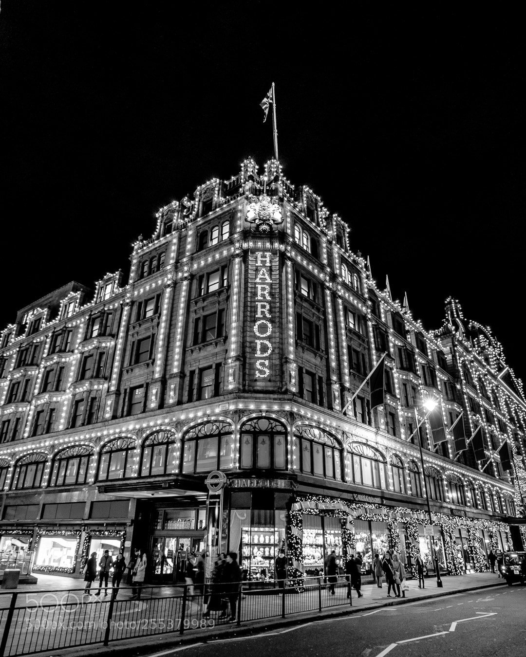 Sony a7R II sample photo. Christmas lights in london photography