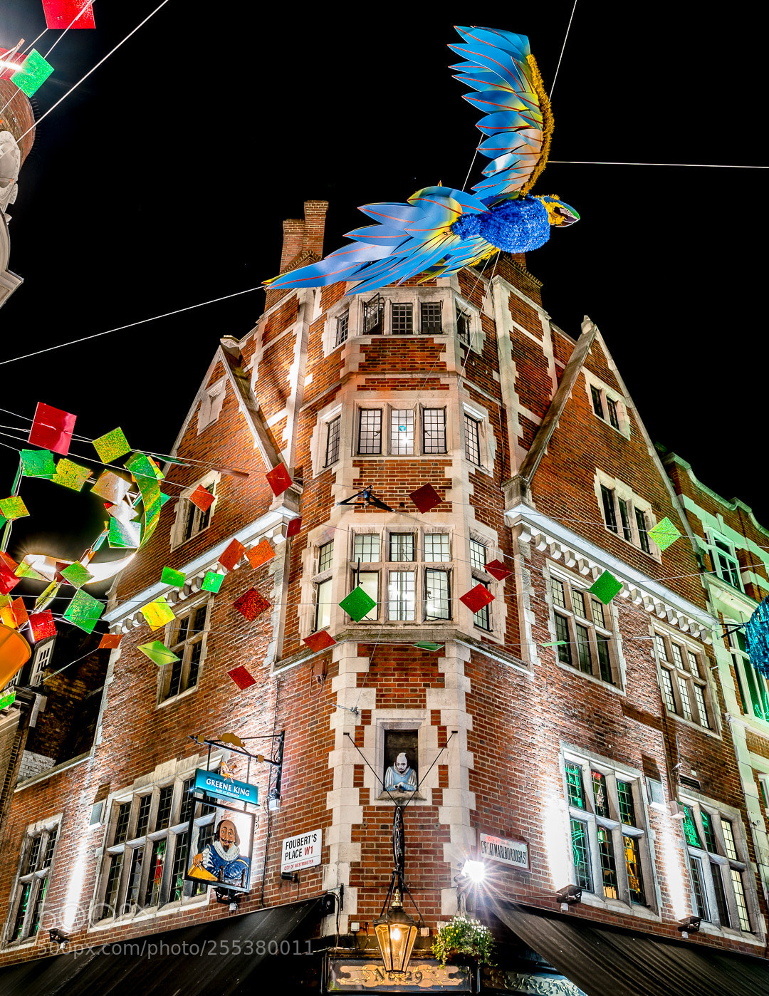 Sony a7R II sample photo. Christmas lights in london photography