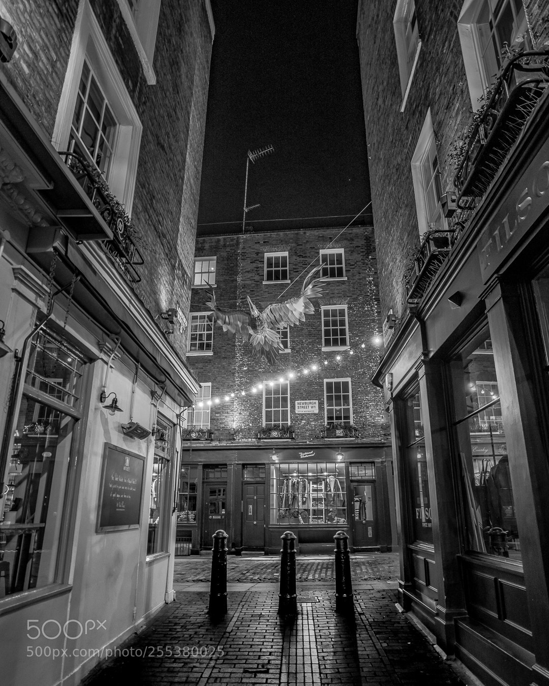 Sony a7R II sample photo. Christmas lights in london photography