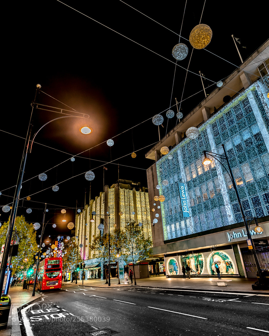 Sony a7R II sample photo. Christmas lights in london photography