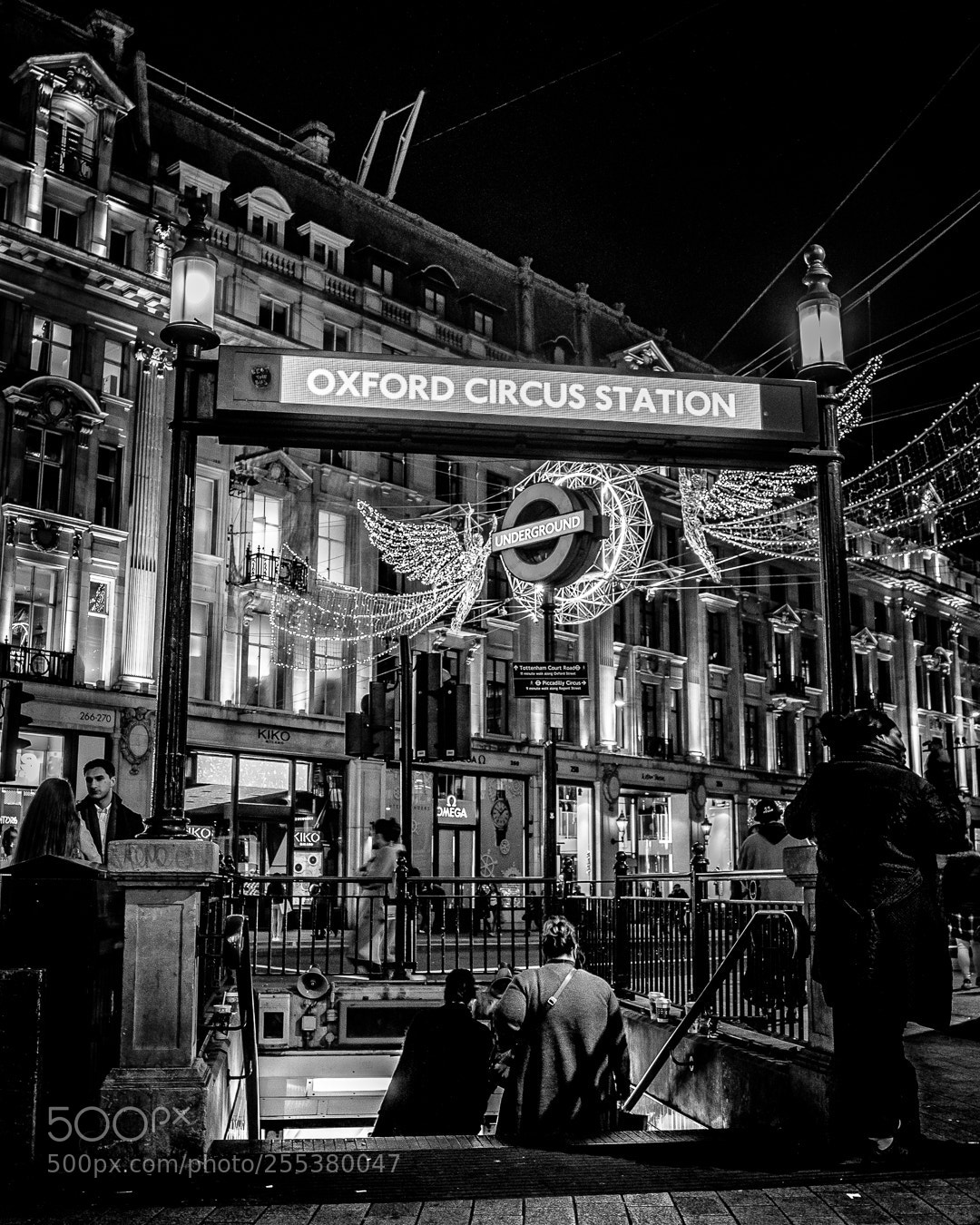 Sony a7R II sample photo. Christmas lights in london photography