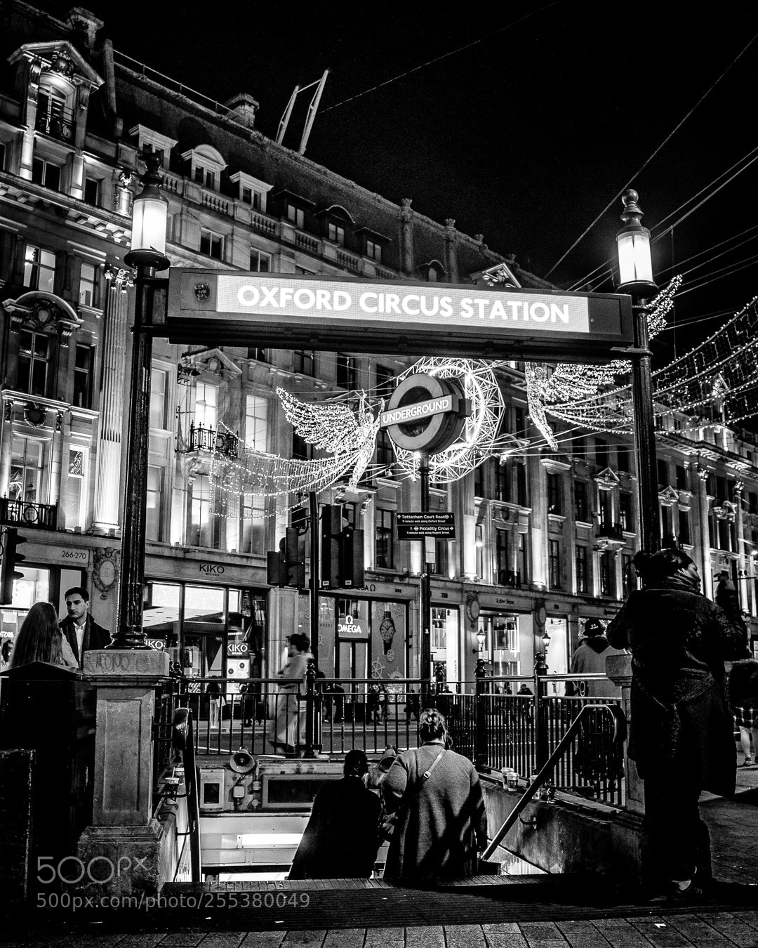 Sony a7R II sample photo. Christmas lights in london photography