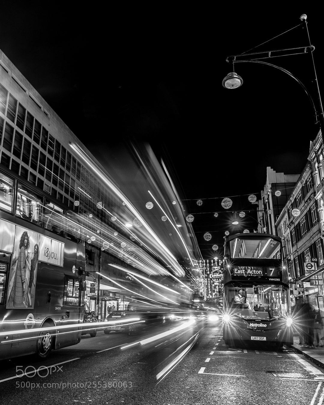 Sony a7R II sample photo. Christmas lights in london photography