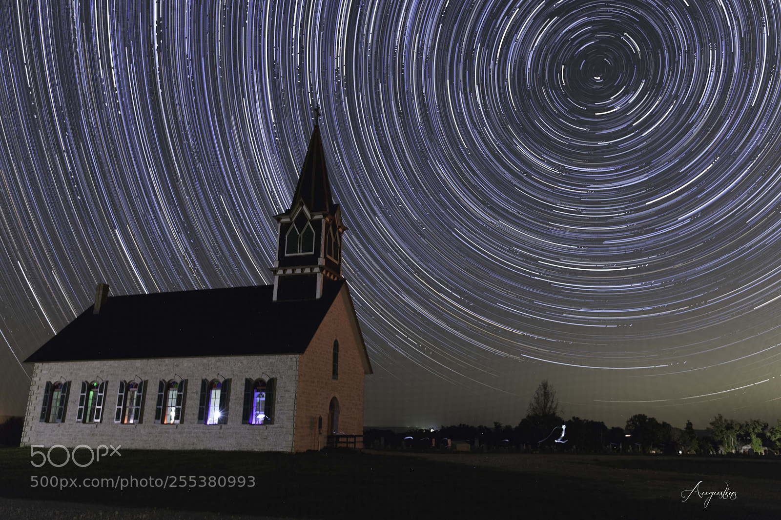 Canon EOS 6D Mark II sample photo. Star trail photography