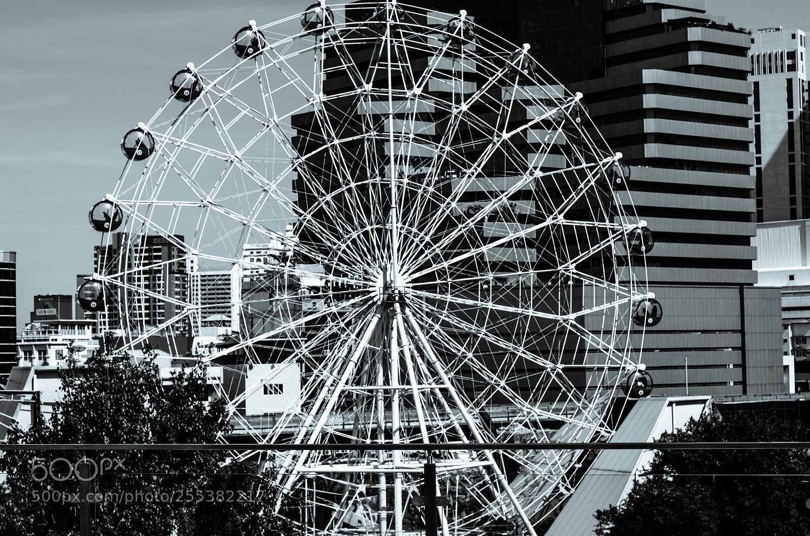 Nikon D7000 sample photo. Ferris wheel photography