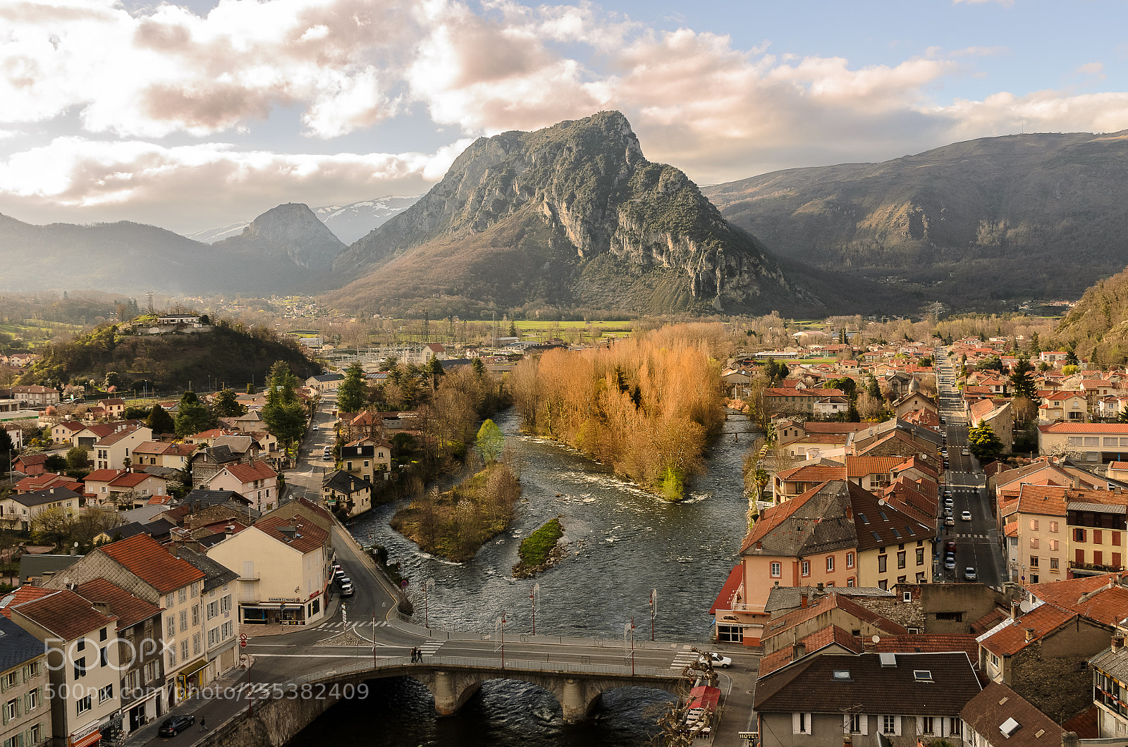 Nikon D5100 sample photo. View of tarascon-sur-ariege photography