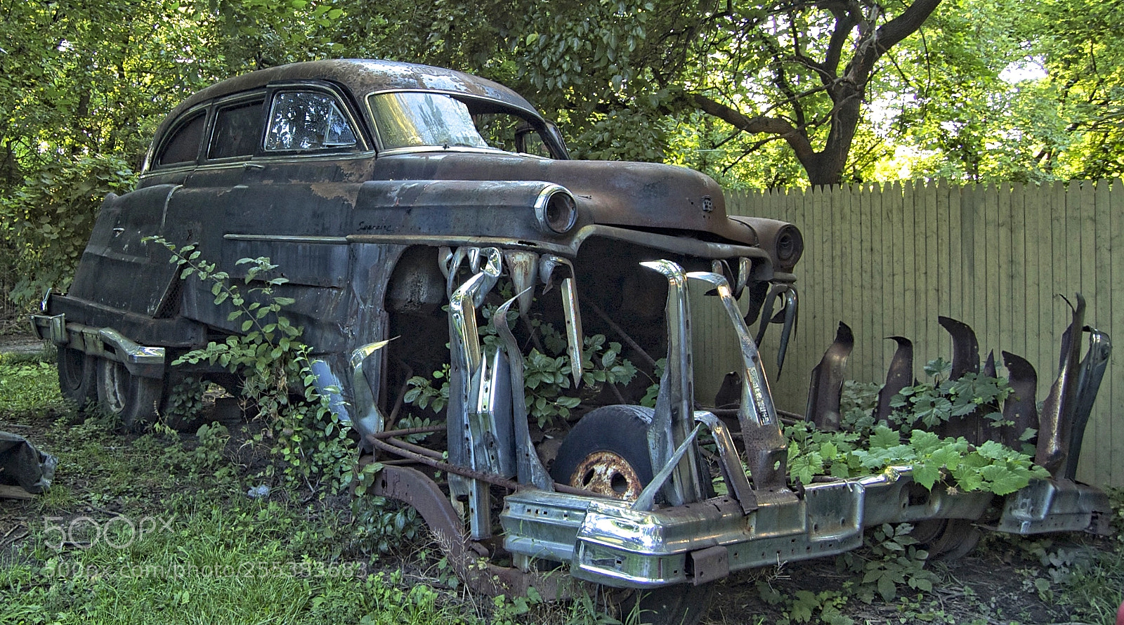 Nikon D50 sample photo. Detroit demolition photography