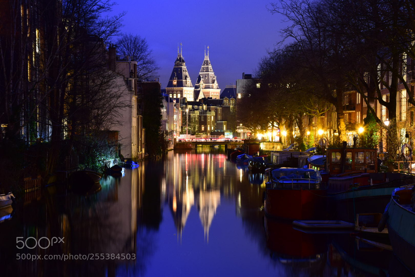 Nikon D5300 sample photo. The rijksmuseum at night photography