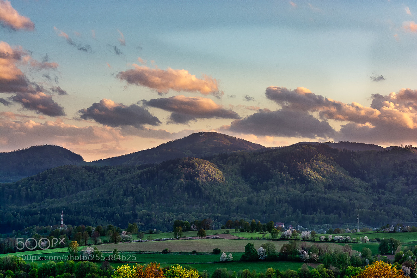 Nikon D7100 sample photo. Spring mountain sunset photography