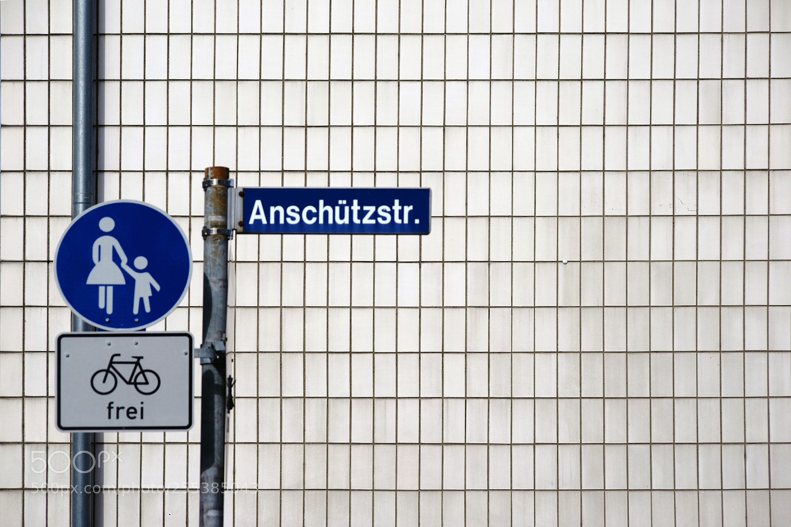 Sony a7 II sample photo. Road signs in front photography