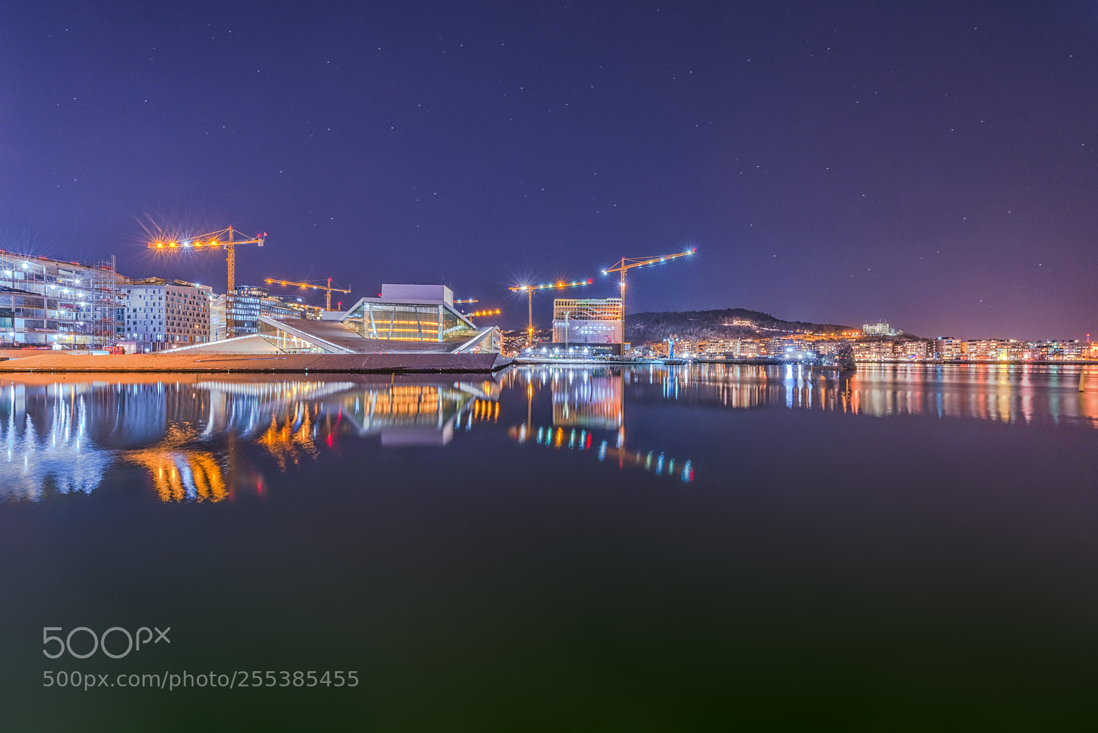 Nikon D800 sample photo. Oslo opera house photography