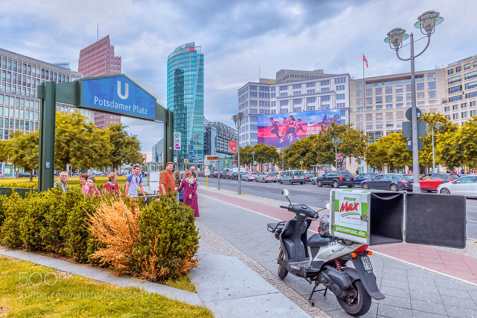 Nikon D800 sample photo. Postdamer platz photography