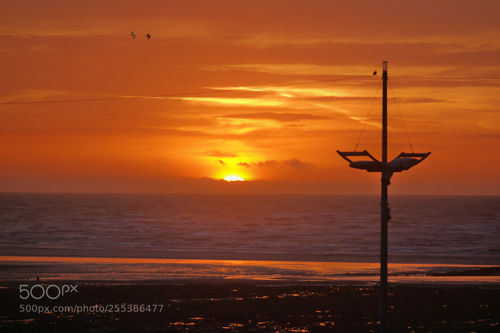 Samsung NX30 sample photo. Sunrise over dundrum bay photography