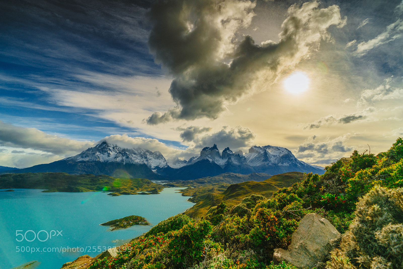 Sony a7R II sample photo. View of torres mountains photography