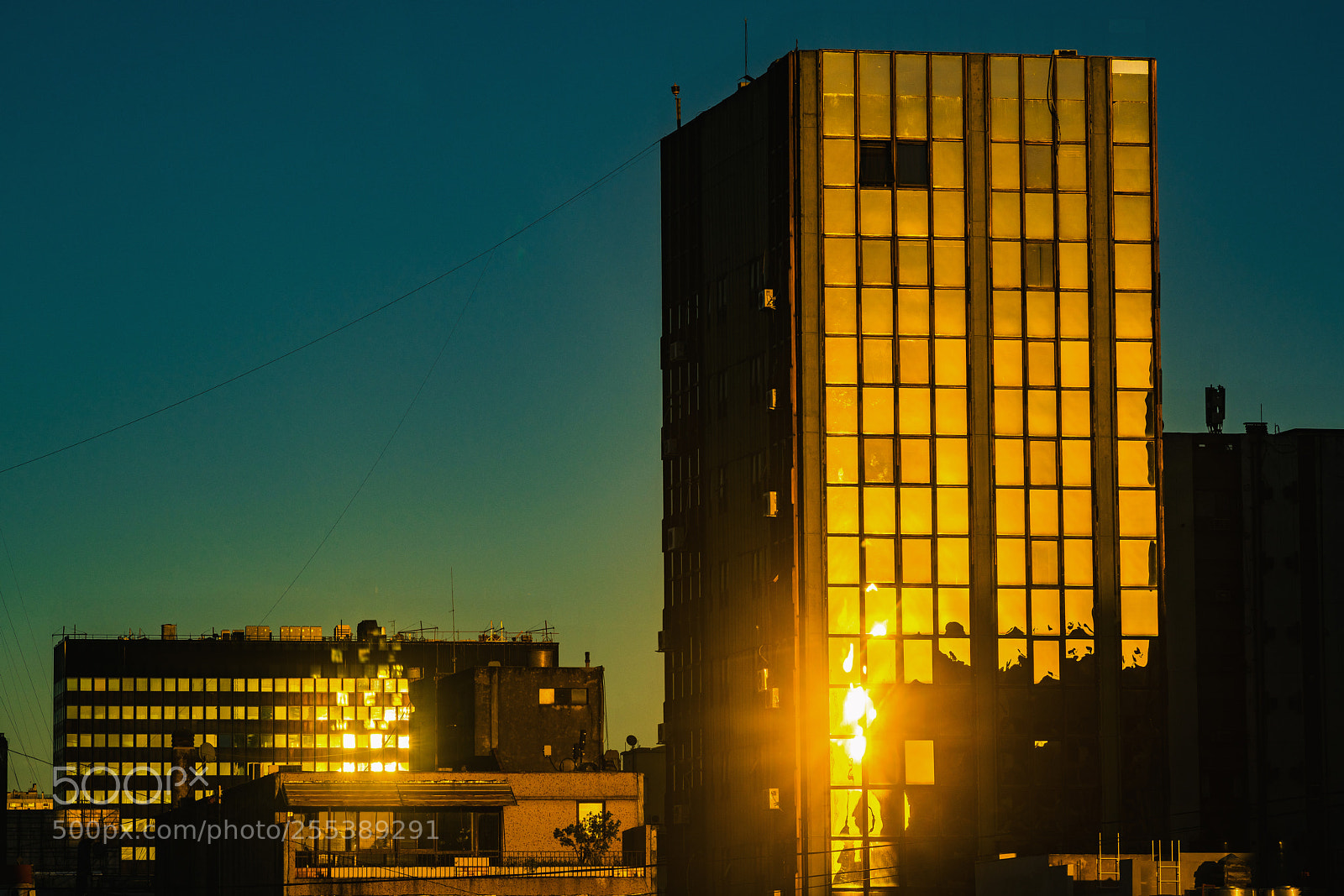Sony a7R II sample photo. High-rise houses made of photography