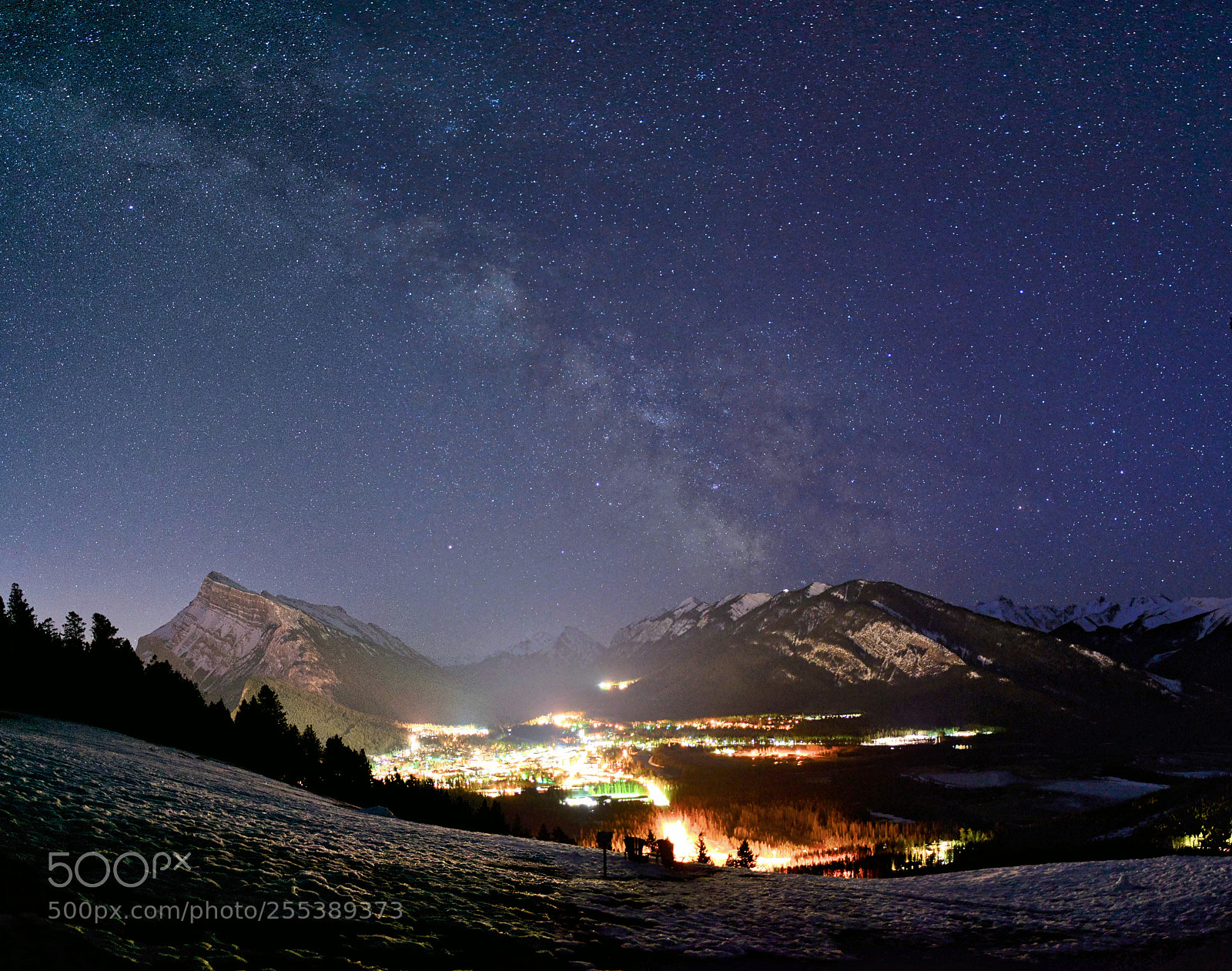 Nikon D800 sample photo. Town of banff under photography