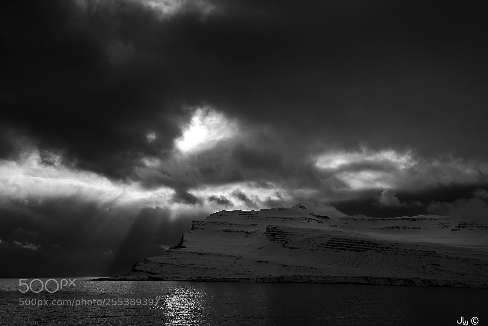 Nikon D810 sample photo. Icelandic fjord in april photography