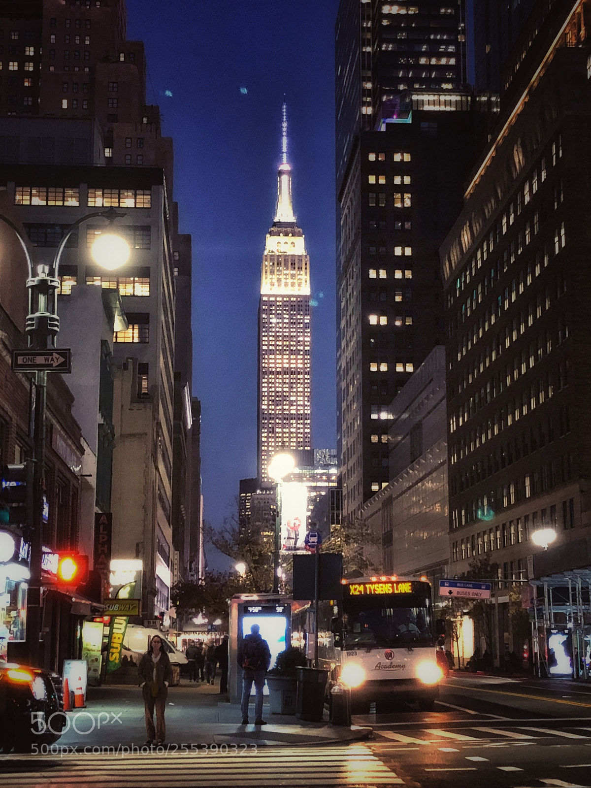 Apple iPhone X sample photo. Empire state  photography