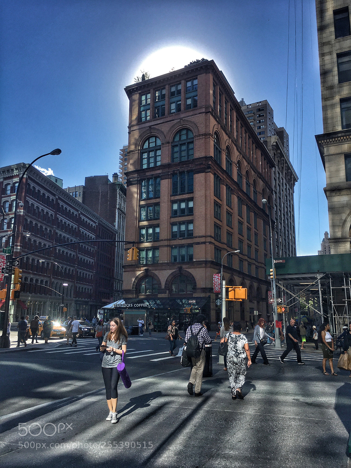 Apple iPhone 6s sample photo. Astor place photography