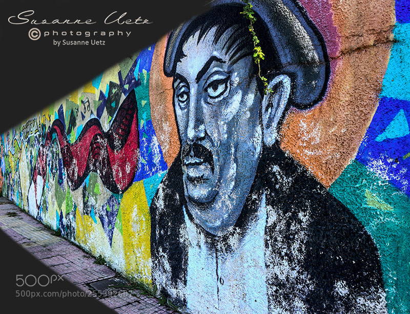 Canon EOS M10 sample photo. Graffiti photography