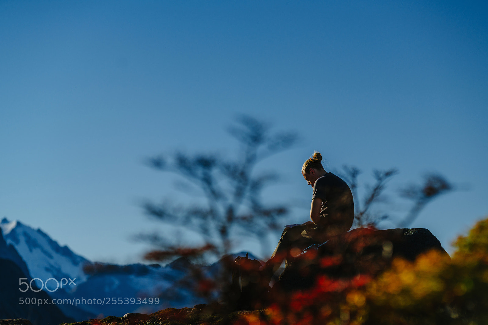 Sony a7R II sample photo. Man sitting on the photography