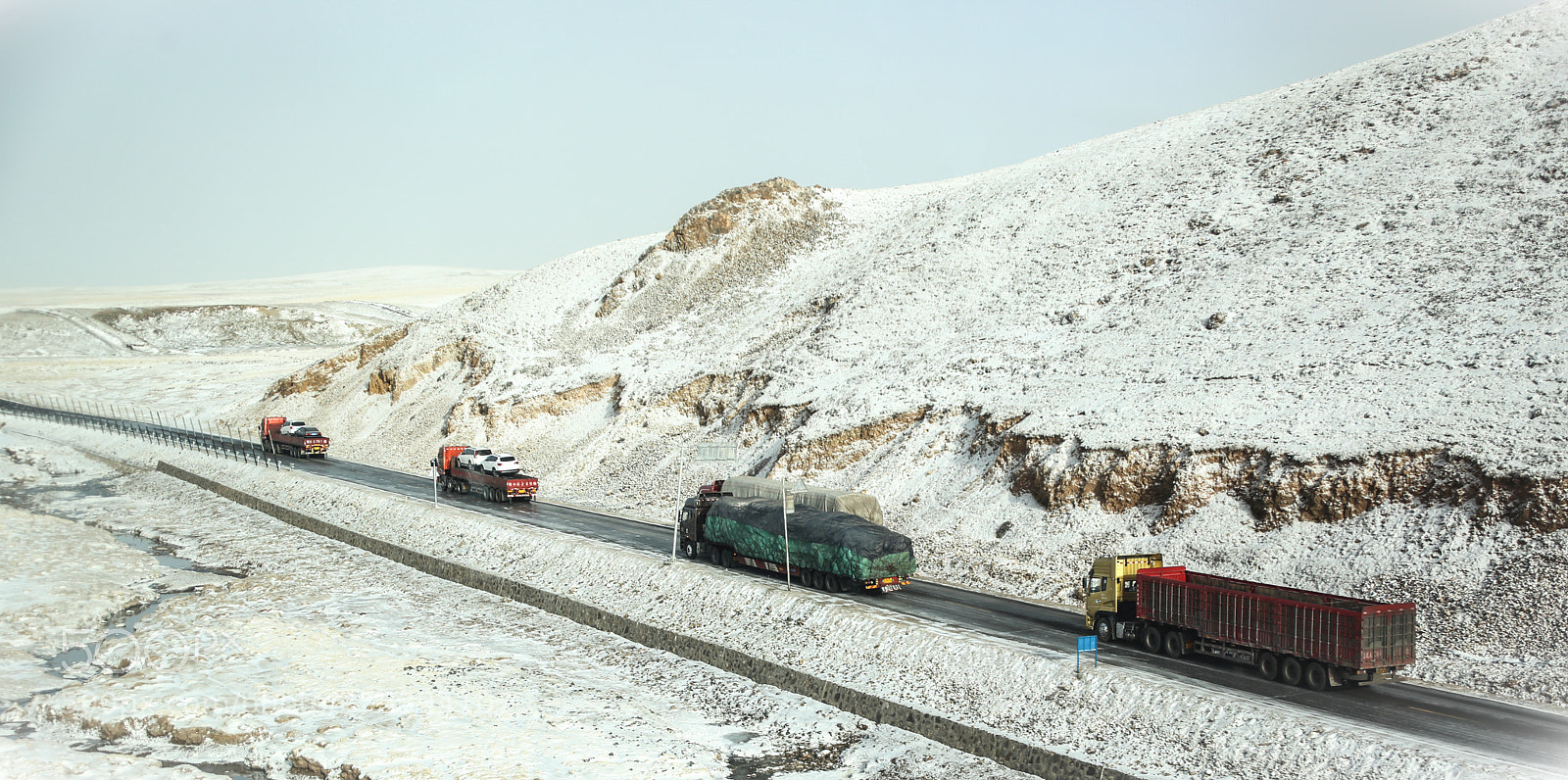 Canon EOS 6D sample photo. 雪域天路 photography