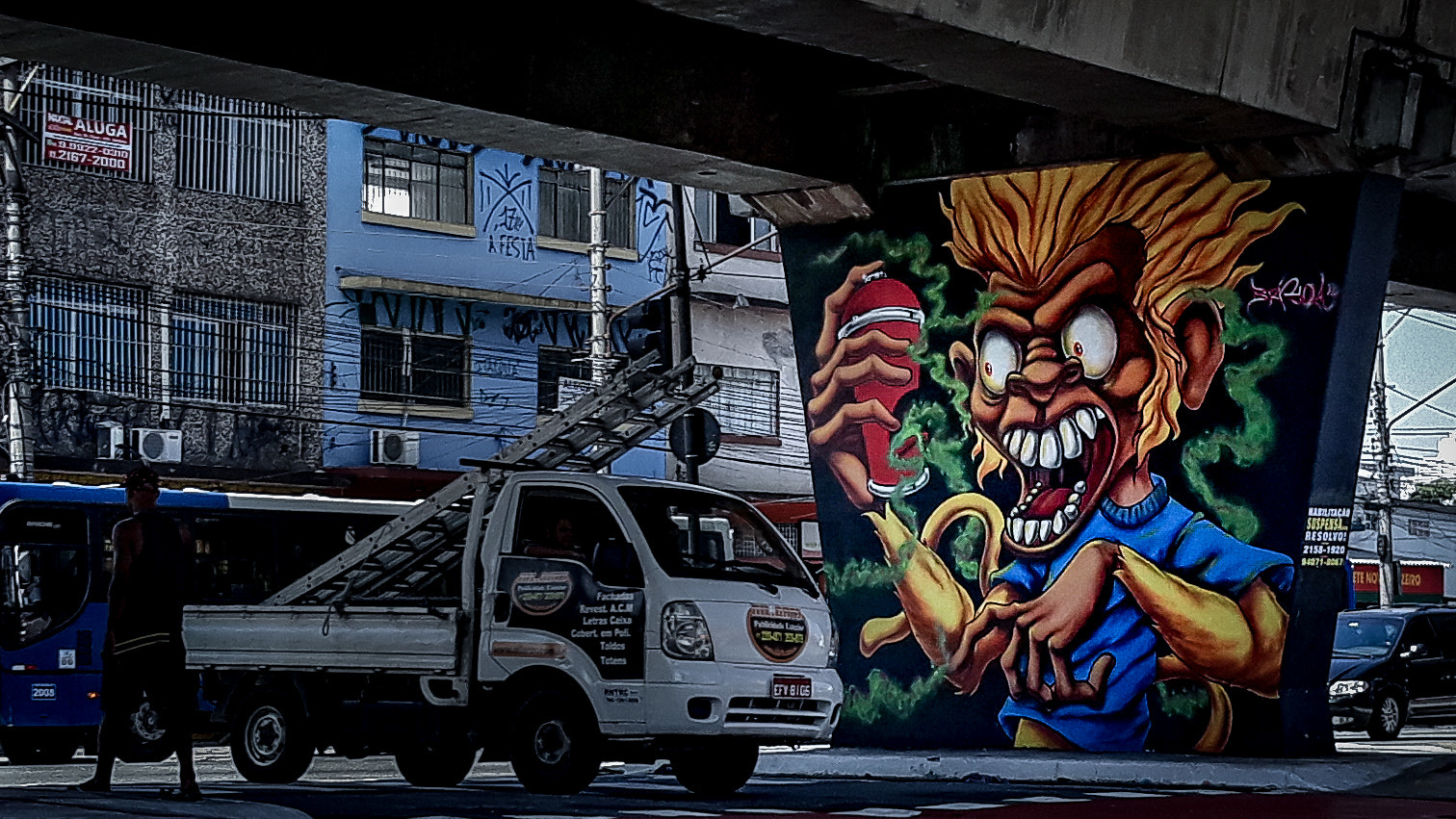 Samsung Galaxy J5 Pro sample photo. Street art photography