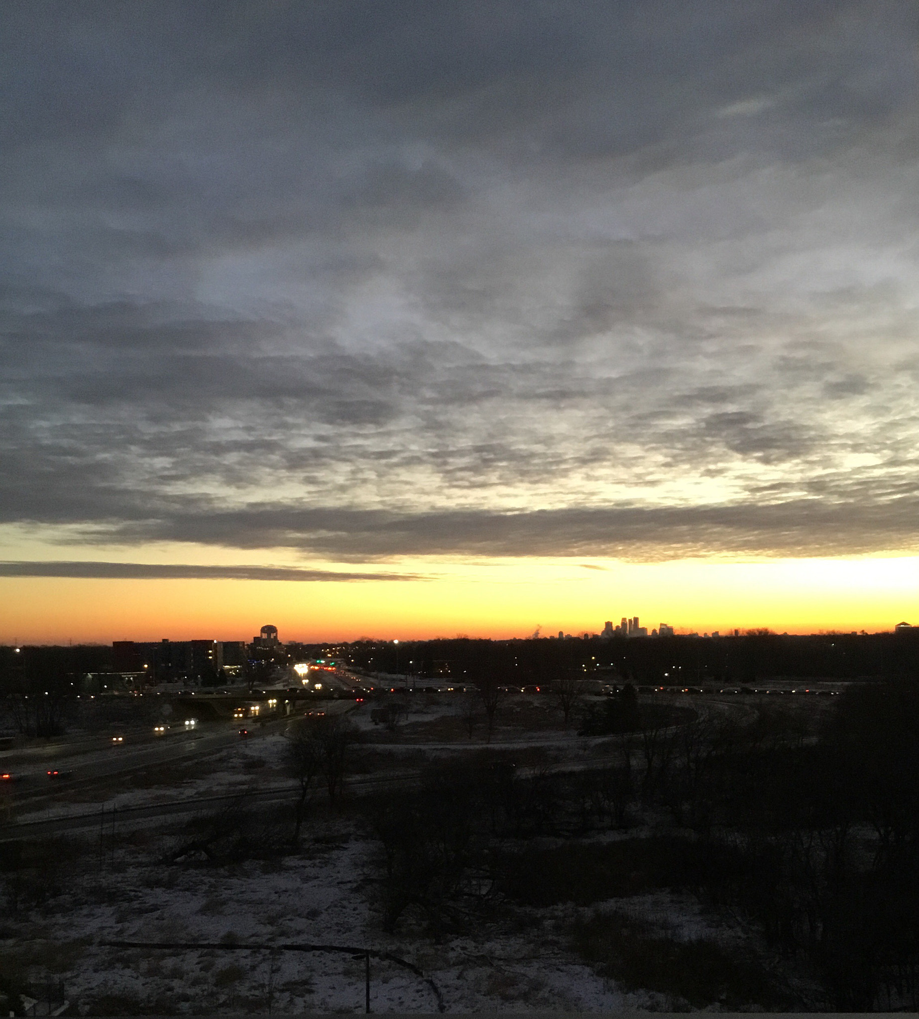 Apple iPad (5th generation) sample photo. A beautiful night in minneapolis photography