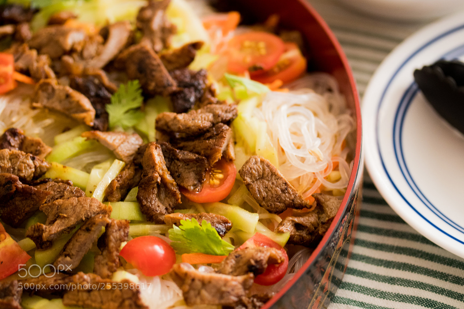 Canon EOS 80D sample photo. Thai noodle salad photography