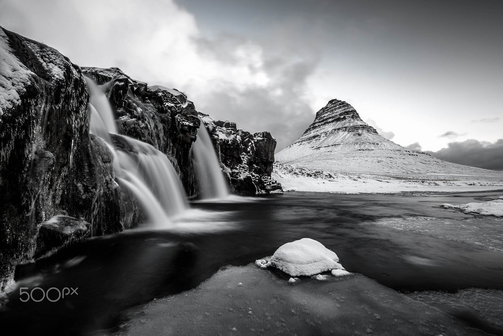 Nikon D810A sample photo. Kirkjufell(foss) photography