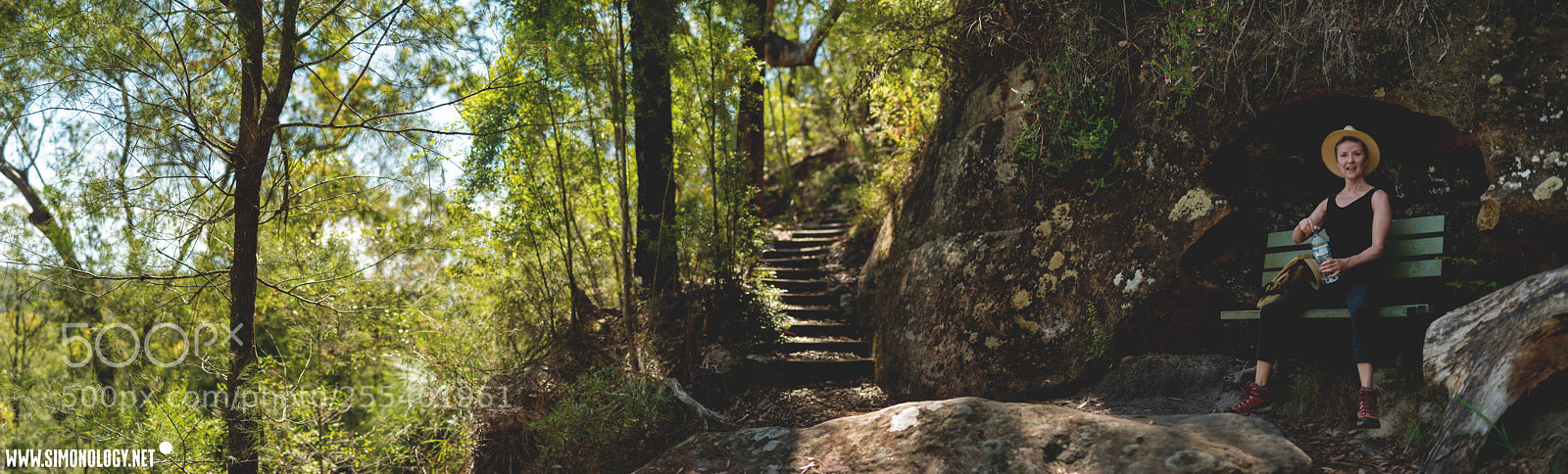 Nikon D800E sample photo. Hiking break during the photography