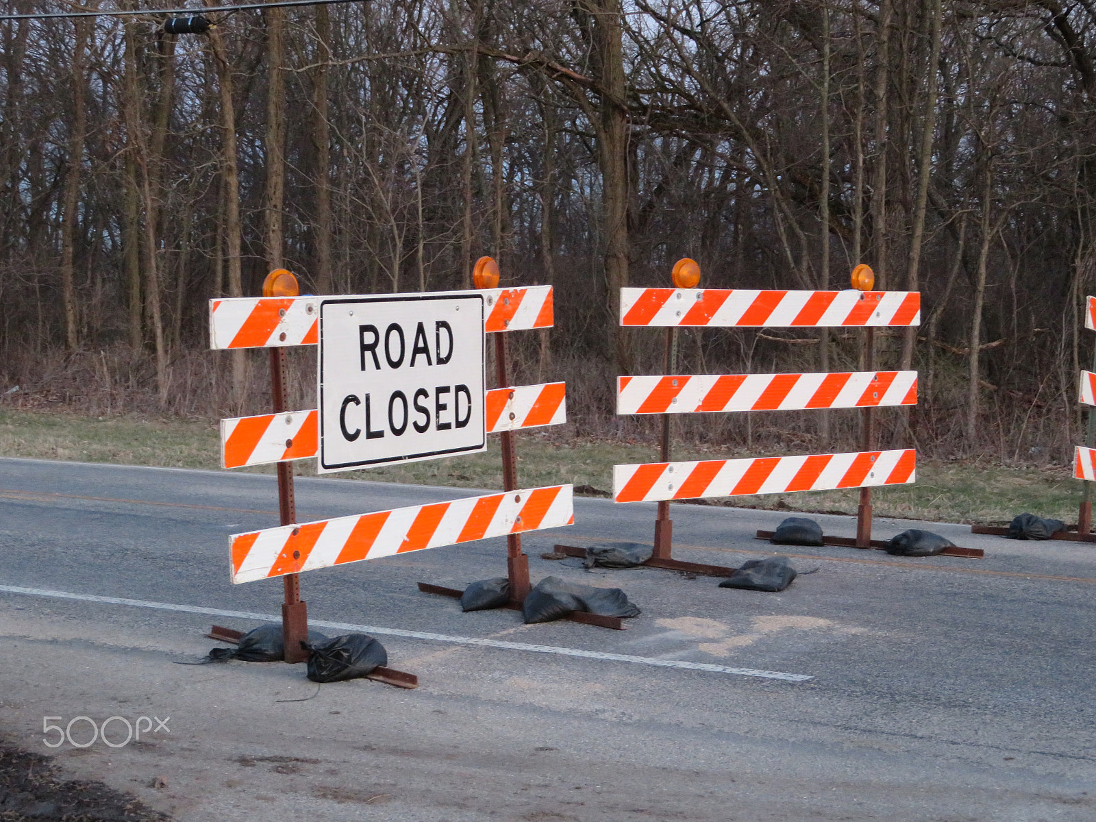 Canon PowerShot SX730 HS sample photo. Road closed photography