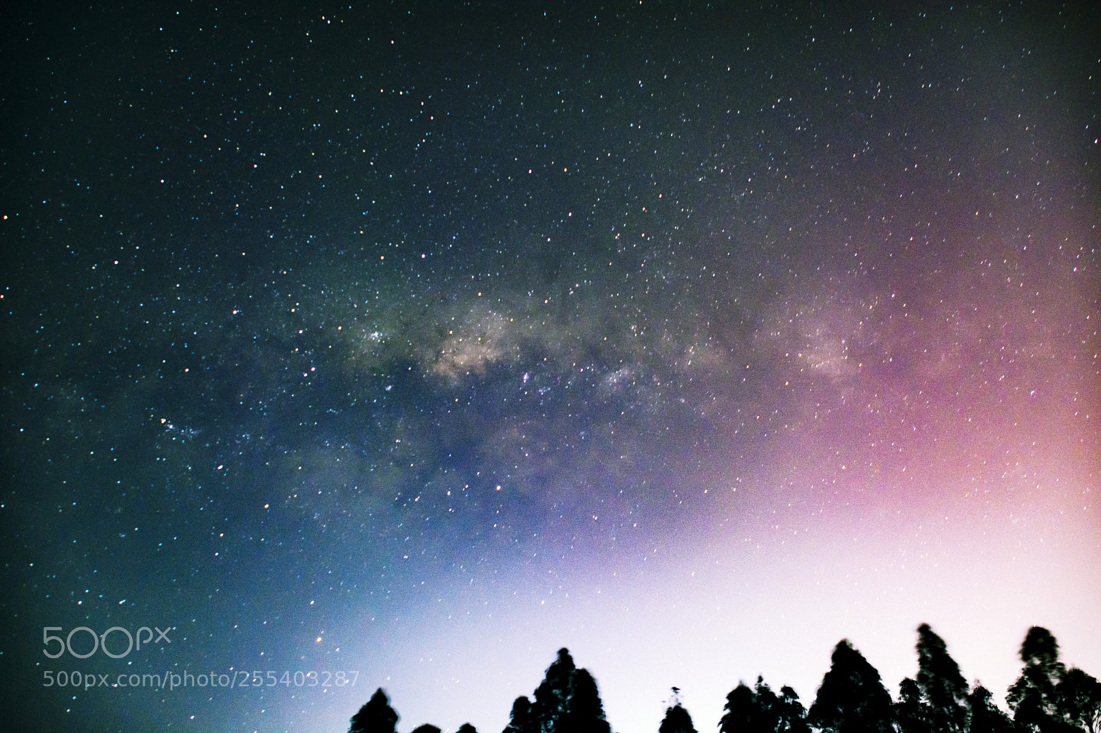 Nikon D7100 sample photo. Via lactea sobre concepcion photography