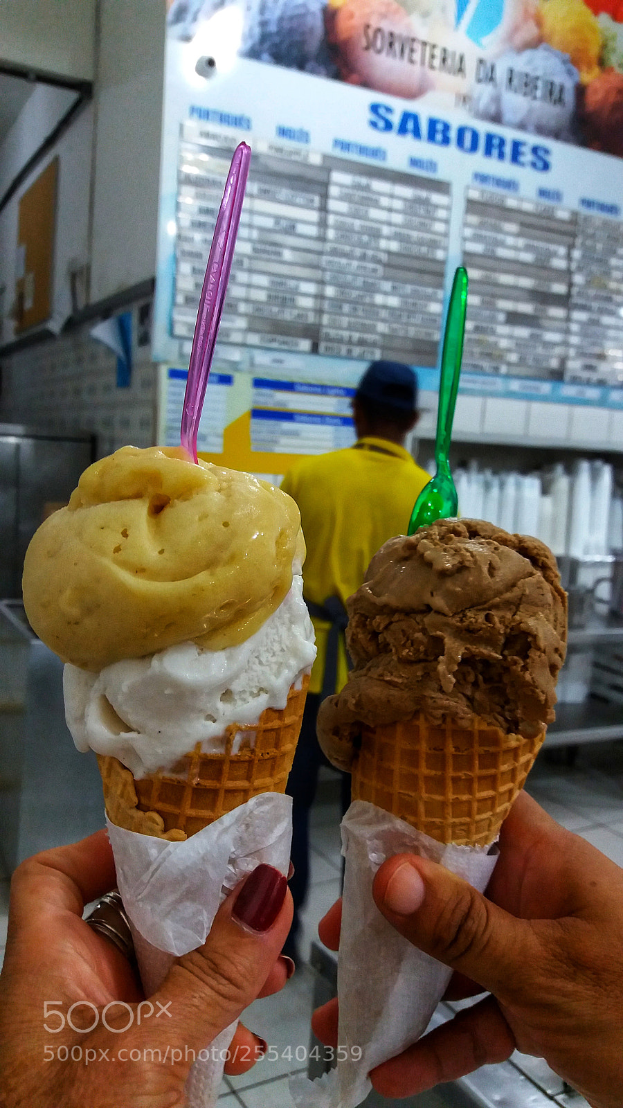 Samsung Galaxy J5 sample photo. Favorite ice cream photography