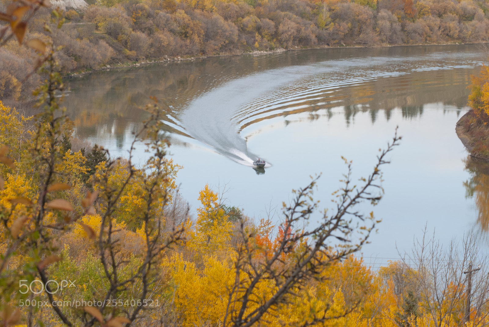 Nikon D60 sample photo. River valley and motorized photography
