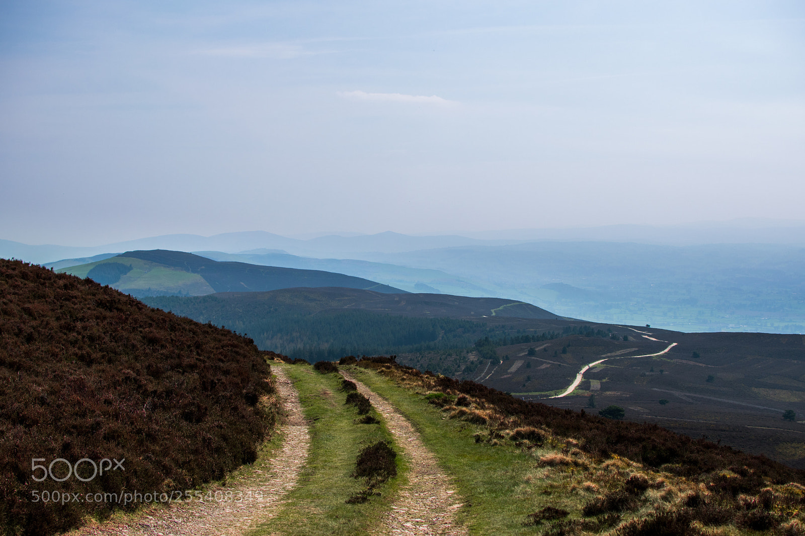 Nikon D5500 sample photo. Moel famau - north photography