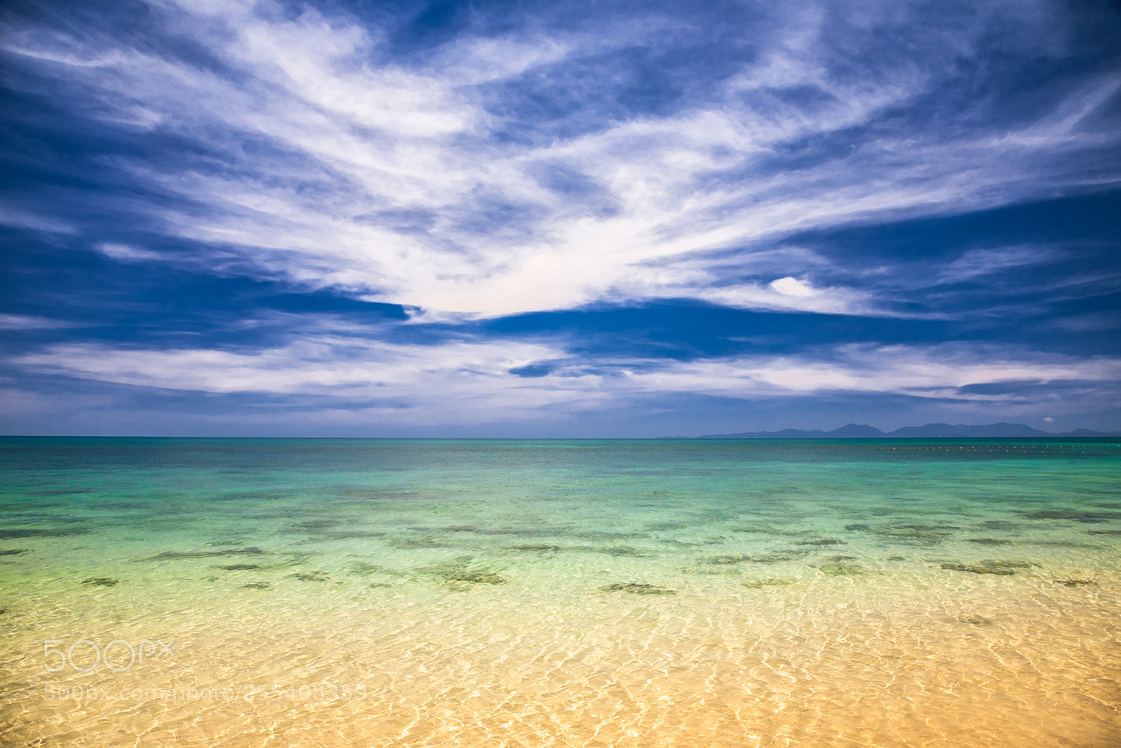 Canon EOS 5D sample photo. Sea sand sky photography