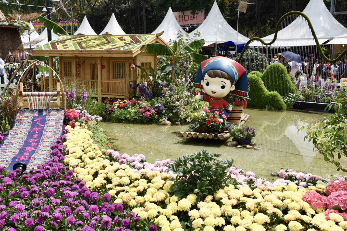 Nikon D750 sample photo. Hong kong flower show 2018 (180427) photography