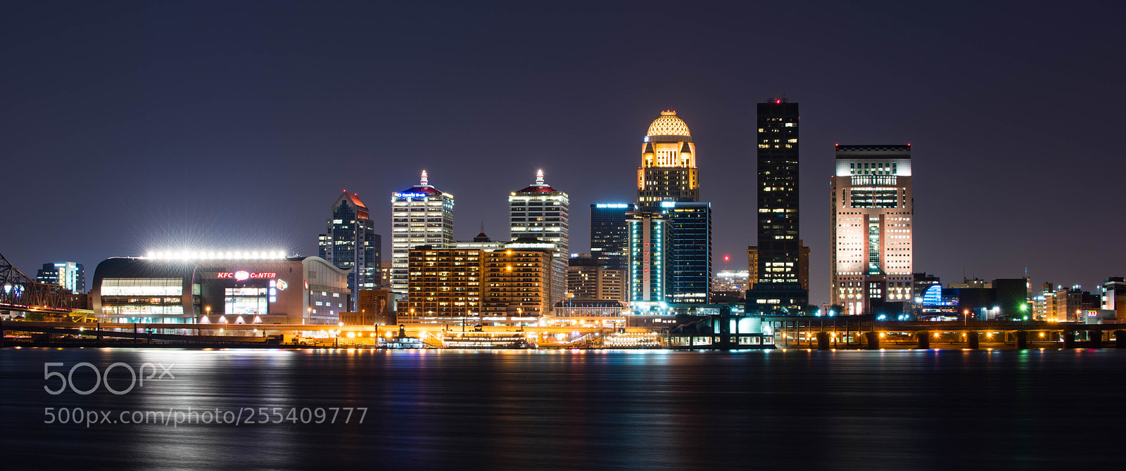 Nikon D810 sample photo. Louisville at night photography