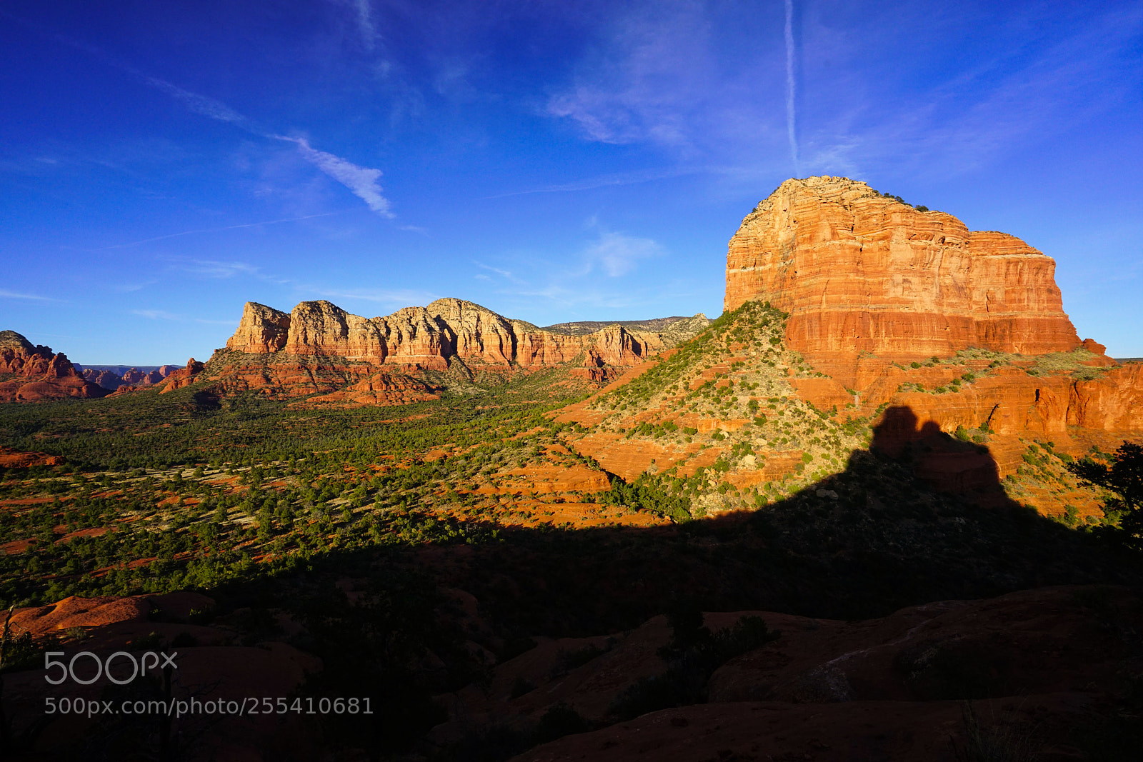 Sony a7R II sample photo. Shadow of bell rock photography