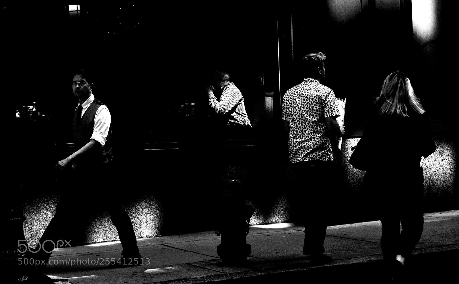 Sony a6500 sample photo. A dark street photography