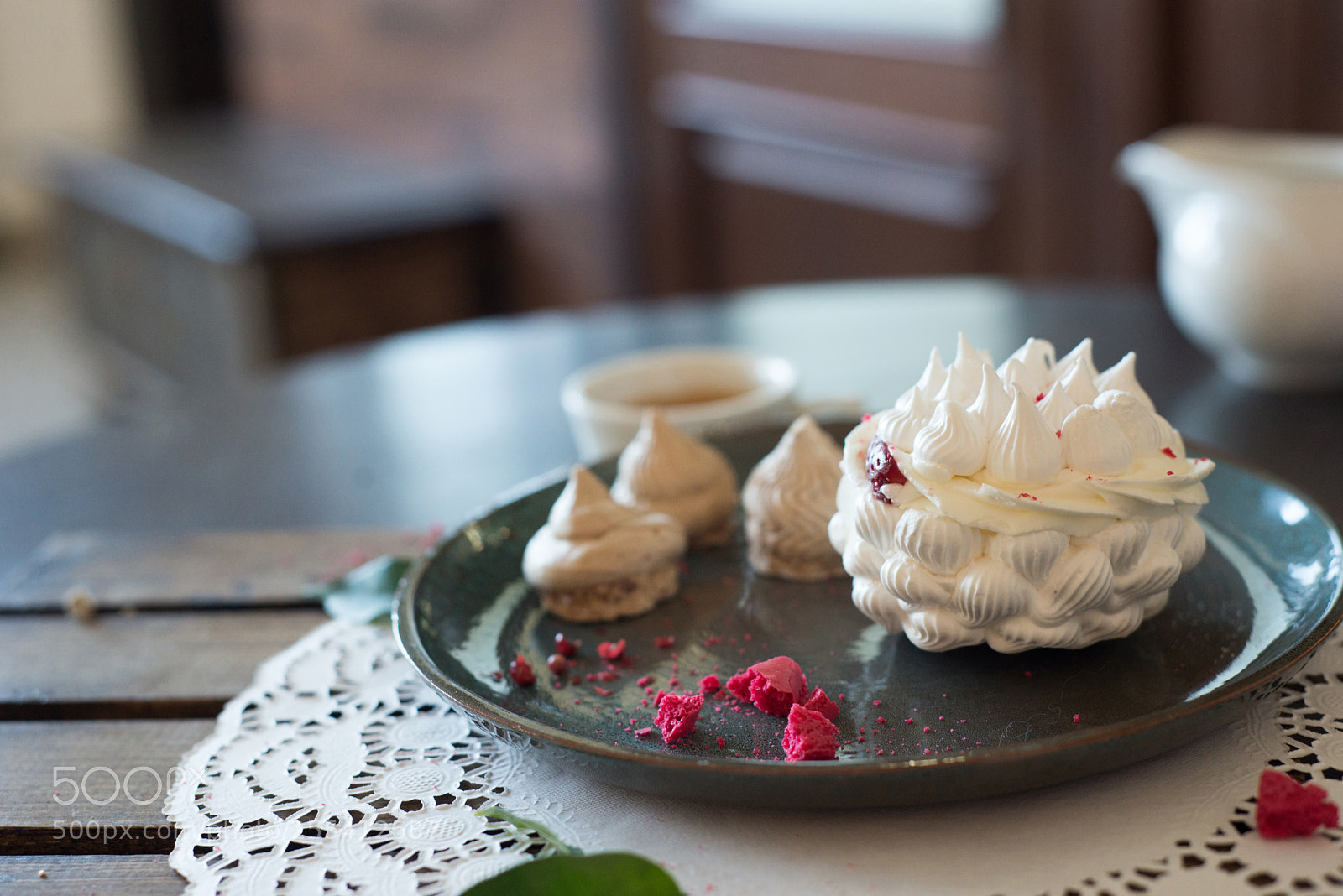 Nikon D610 sample photo. Meringues photo on table photography