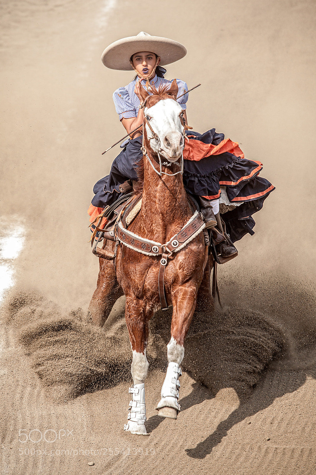 Canon EOS 5D Mark II sample photo. Escaramuza charra photography