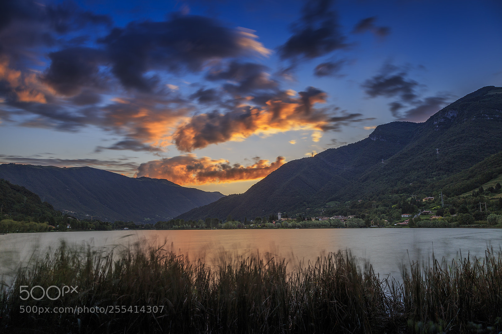 Canon EOS 6D sample photo. Lago di endine alba photography
