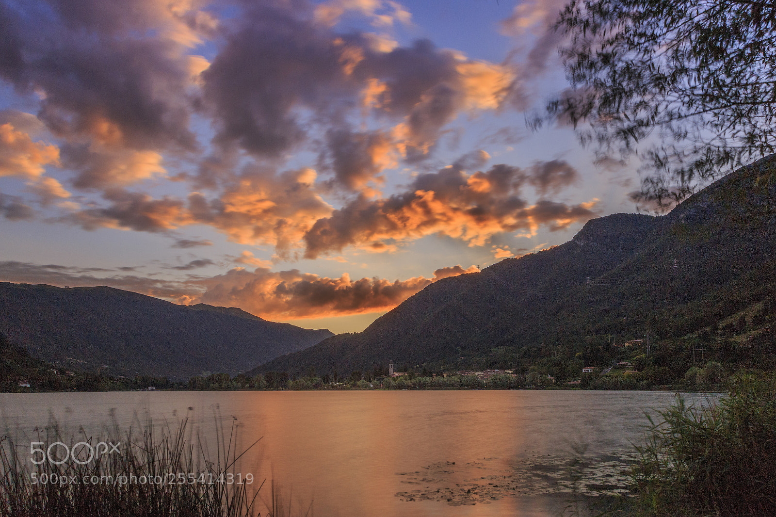 Canon EOS 6D sample photo. Lago di endine alba photography