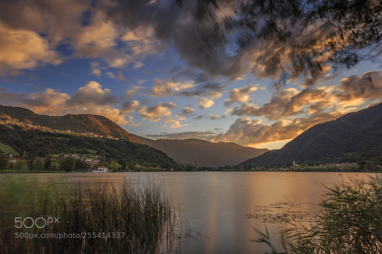 Canon EOS 6D sample photo. Lago di endine alba photography