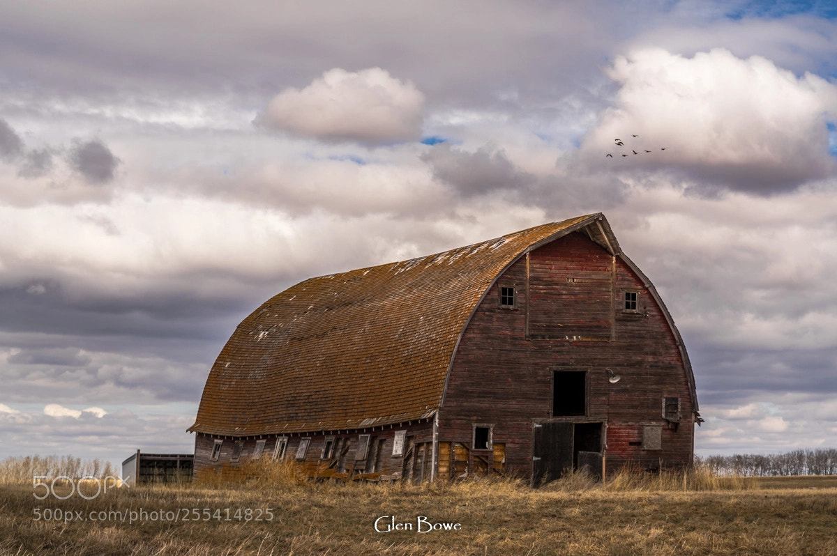 Pentax K-3 II sample photo. An old barn photography
