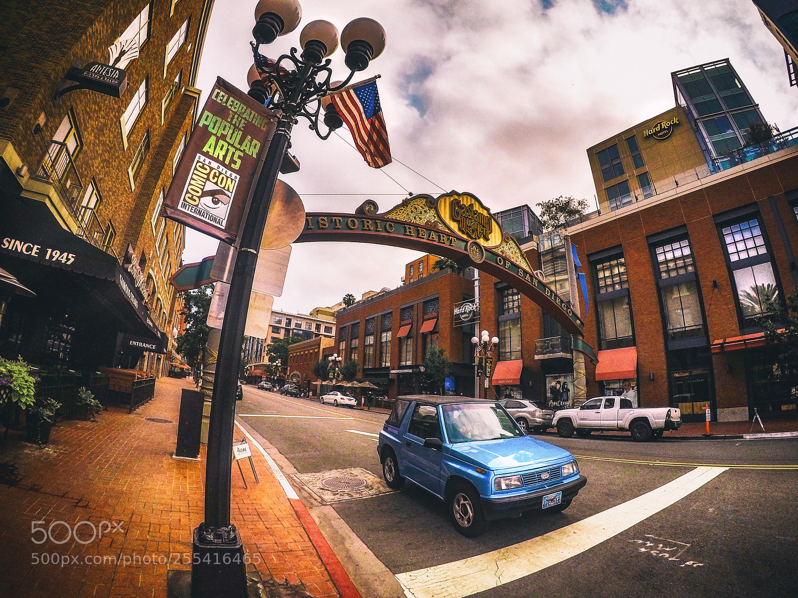 GoPro Hero5 Black sample photo. Gaslamp quarter photography