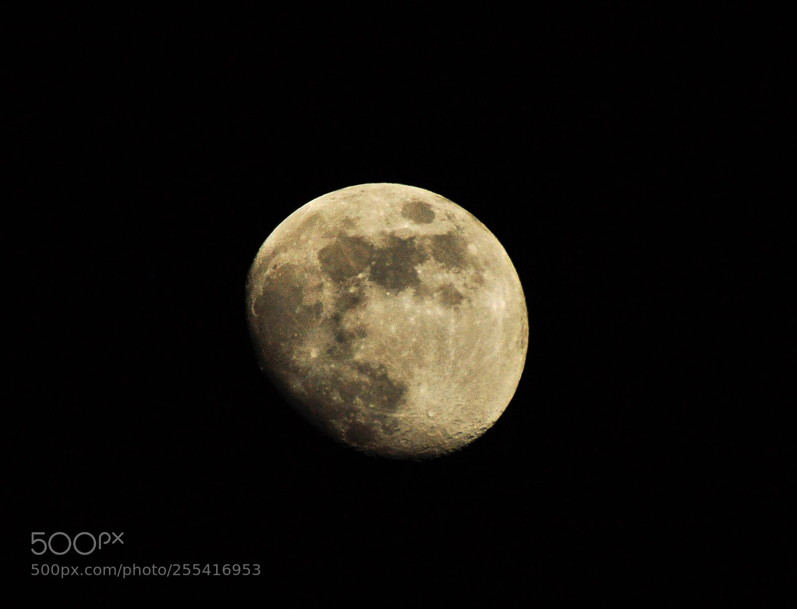 Nikon D90 sample photo. Moon photography